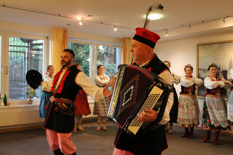 Der polnische Tanz- und Gesangsverein „Krakowiak“ begeisterte bereits in unserer „Mitteleuropäischen Woche“ 2019; Foto: M. Graber-Dünow